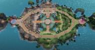 A Pokemon Unite map (Image via The Pokemon Company)